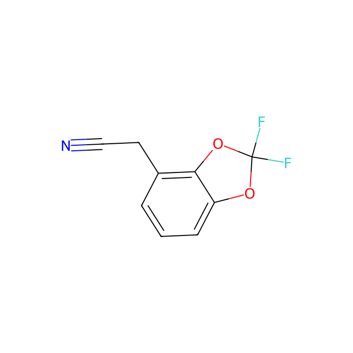 2-(2,2-difluoro-2H-1,3-benzodioxol-4-yl)acetonitrile