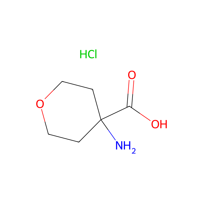 4-aminooxane-4-carboxylic acid hydrochloride