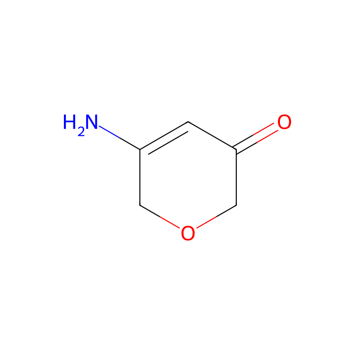 5-amino-3,6-dihydro-2H-pyran-3-one