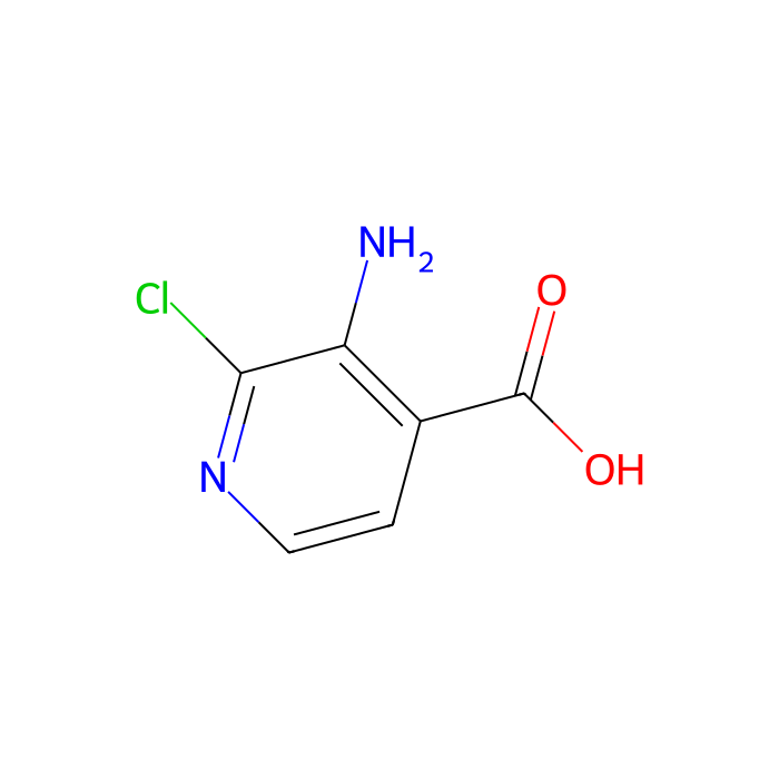 3-amino-2-chloro-pyridine-4-carboxylic acid