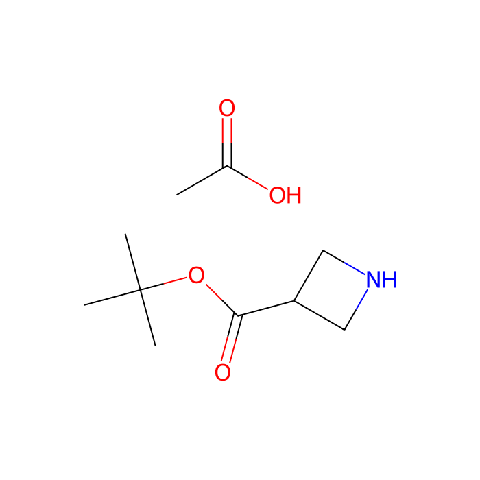 acetic acid;tert-butyl azetidine-3-carboxylate
