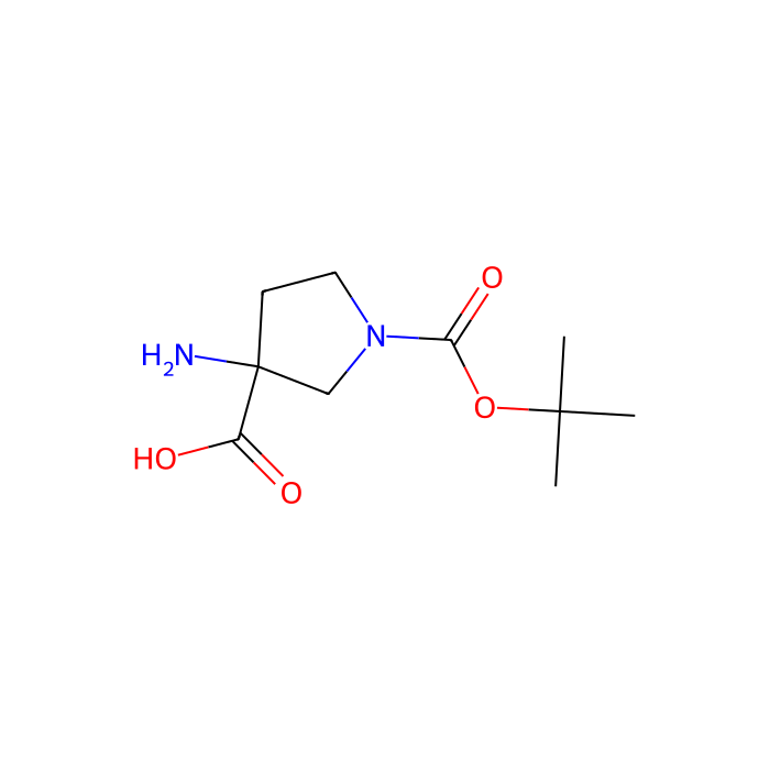(3S)-3-amino-1-[(tert-butoxy)carbonyl]pyrrolidine-3-carboxylic acid