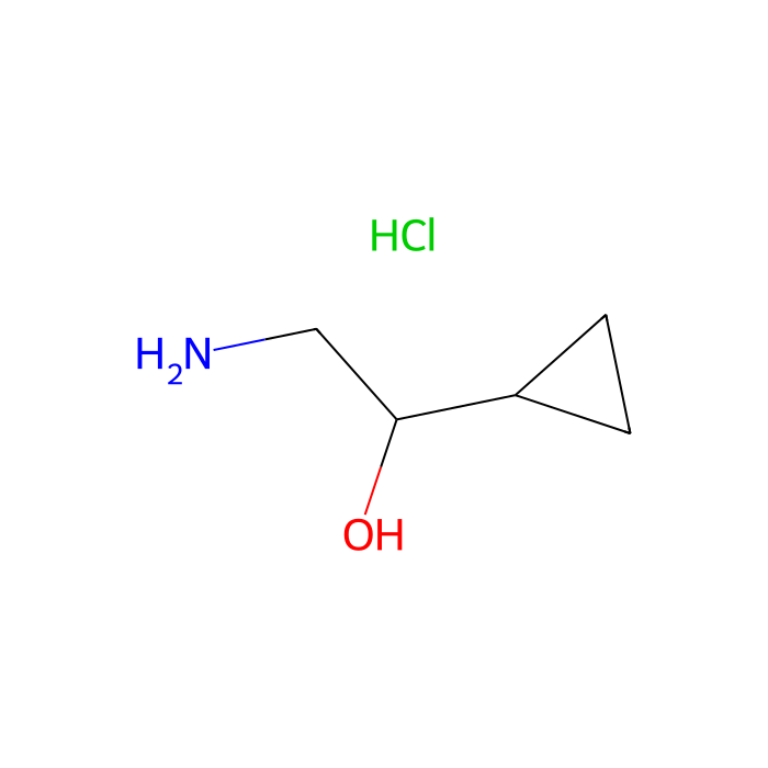 2-amino-1-cyclopropyl-ethanol;hydrochloride