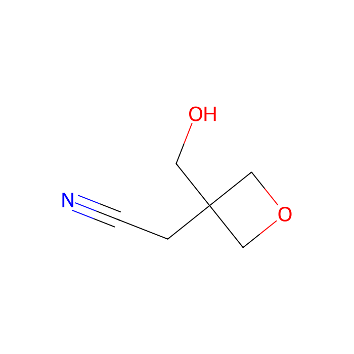 2-[3-(hydroxymethyl)oxetan-3-yl]acetonitrile