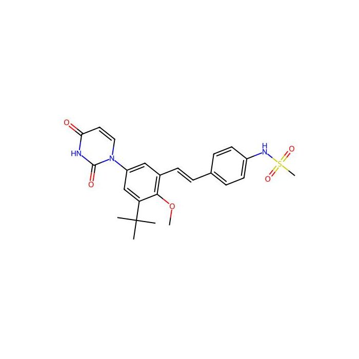 ABT-072, 丙型肝炎病毒 NS5B RNA 依赖性 RNA 聚合酶抑制剂