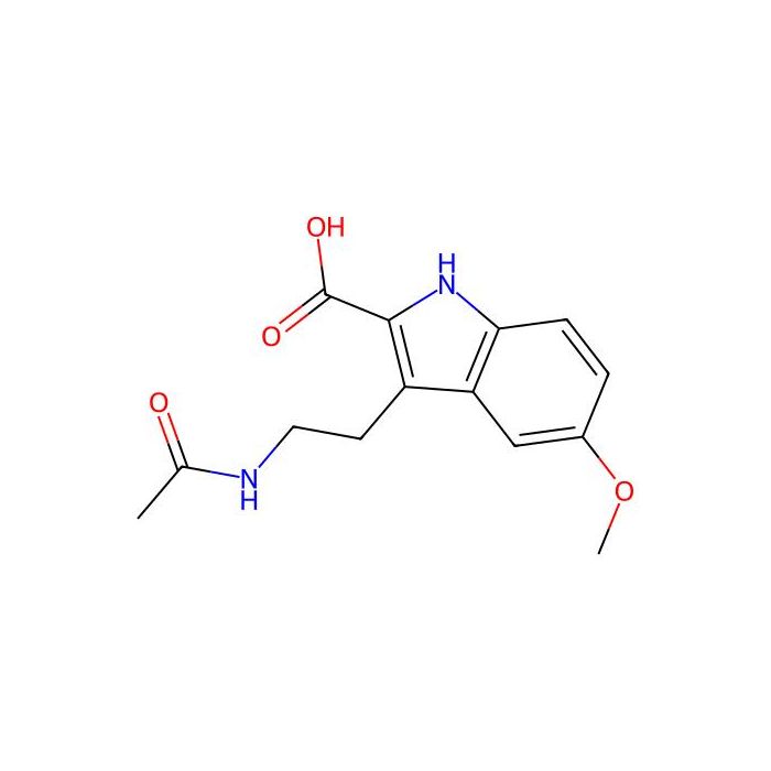 3-(2-acetamidoethyl)-5-methoxy-1H-indole-2-carboxylic acid