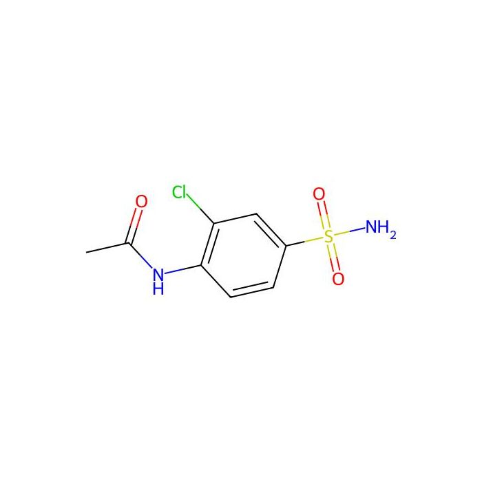 Acetamide, N-(4-(aminosulfonyl)-2-chlorophenyl)-
