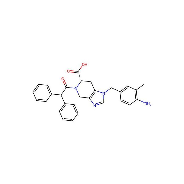 1-(4-Amino-3-methyl-benzyl)-5-diphenylacetyl-4,5,6,7-tetrahydro-1H-imidazo[4,5-c]pyridine-6-carboxylic acid