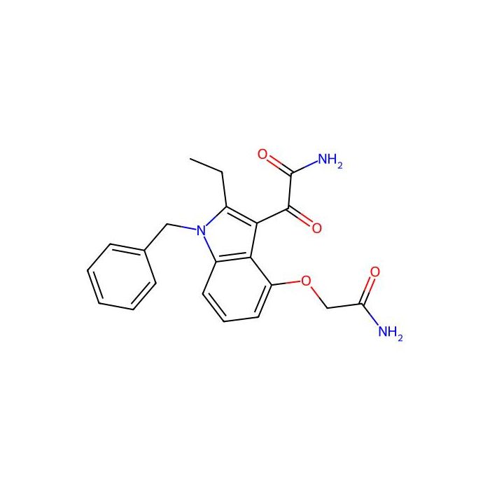 2-(4-(2-Amino-2-oxoethoxy)-1-benzyl-2-ethyl-1H-indol-3-yl)-2-oxoacetamide