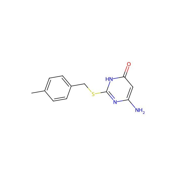 6-Amino-2-[(4-methylbenzyl)thio]-4(3H)-pyrimidinone