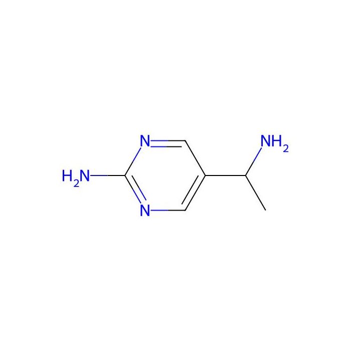5-(1-Aminoethyl)pyrimidin-2-amine