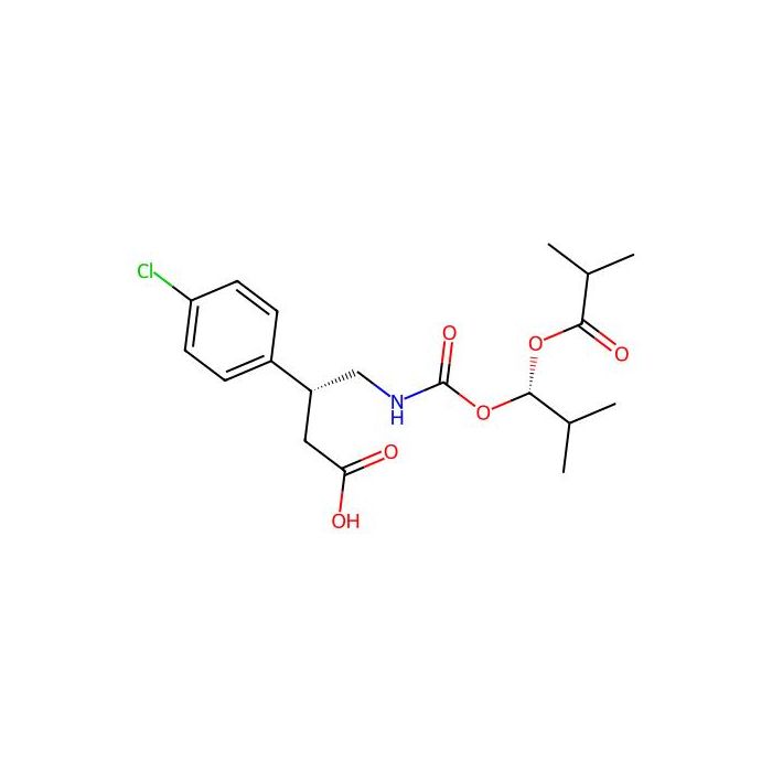 Arbaclofen placarbil, GABA-B 受体激动剂