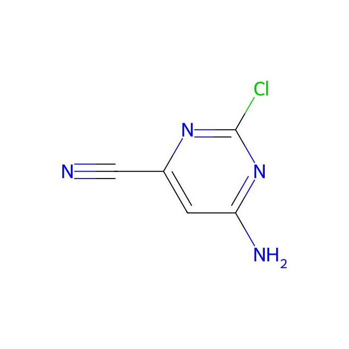 6-amino-2-chloro-pyrimidine-4-carbonitrile