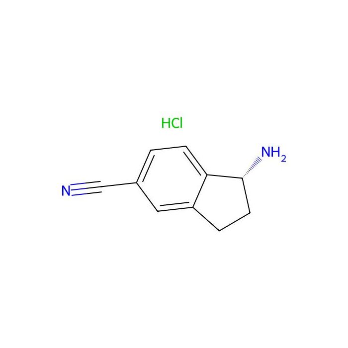 (1R)-1-aminoindane-5-carbonitrile;hydrochloride