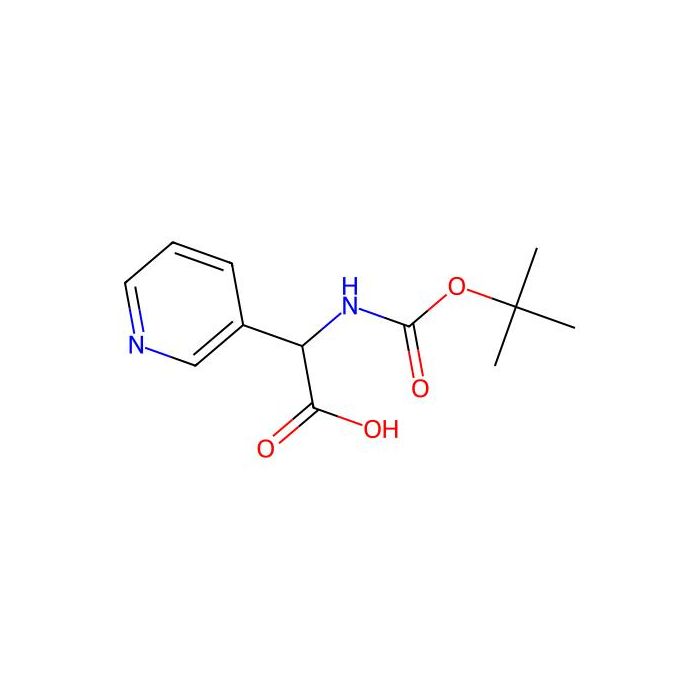 2-{[(tert-butoxy)carbonyl]amino}-2-(pyridin-3-yl)acetic acid