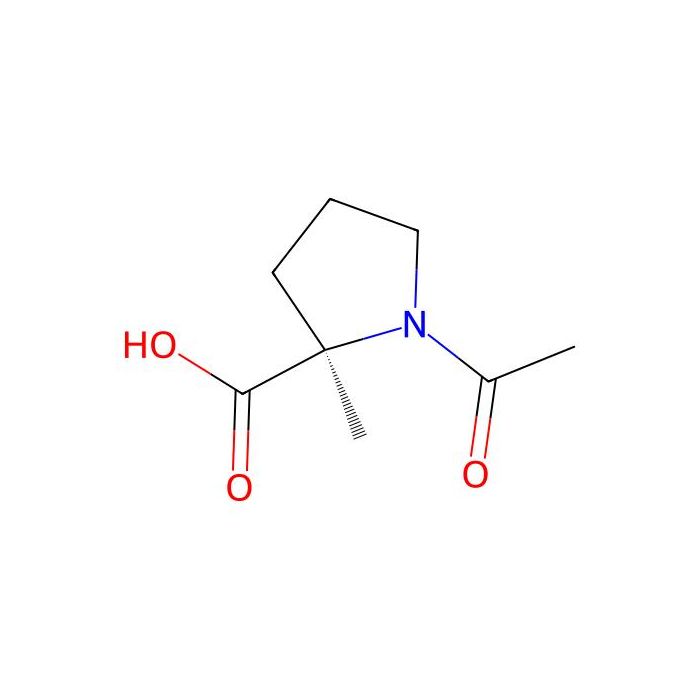 (2R)-1-acetyl-2-methylpyrrolidine-2-carboxylic acid