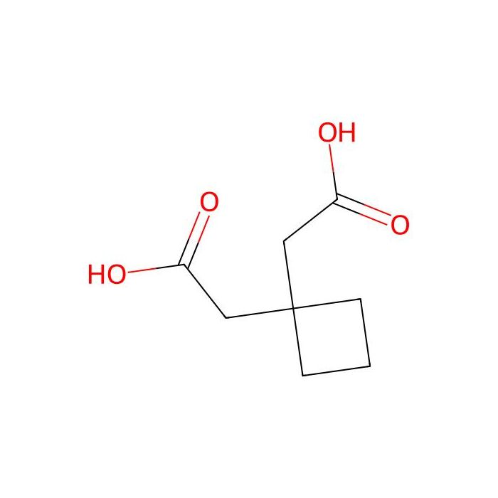 2-[1-(carboxymethyl)cyclobutyl]acetic acid