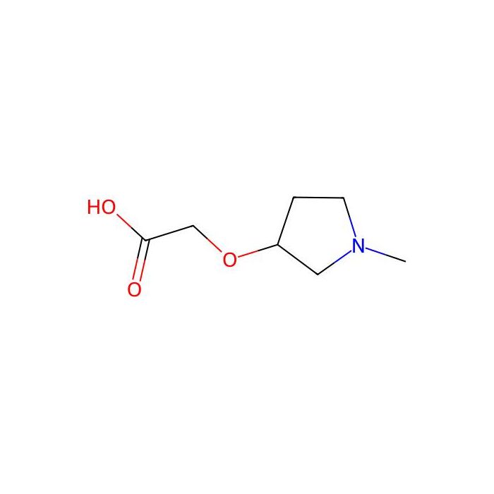 2-[(1-methylpyrrolidin-3-yl)oxy]acetic acid