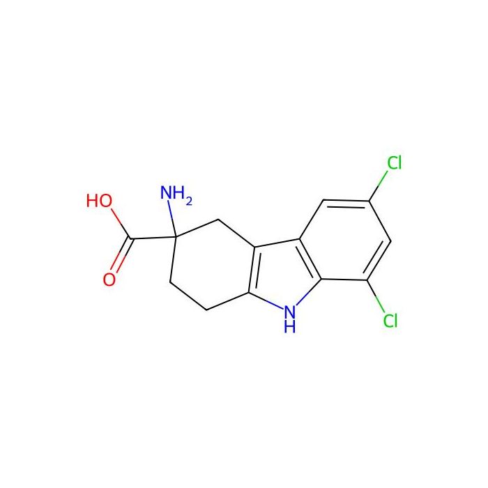 3-amino-6,8-dichloro-1,2,4,9-tetrahydrocarbazole-3-carboxylic acid