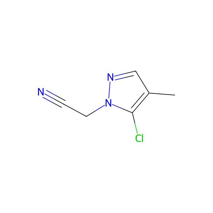 2-(5-chloro-4-methyl-pyrazol-1-yl)acetonitrile