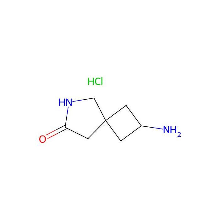 2-amino-6-azaspiro[3.4]octan-7-one;hydrochloride