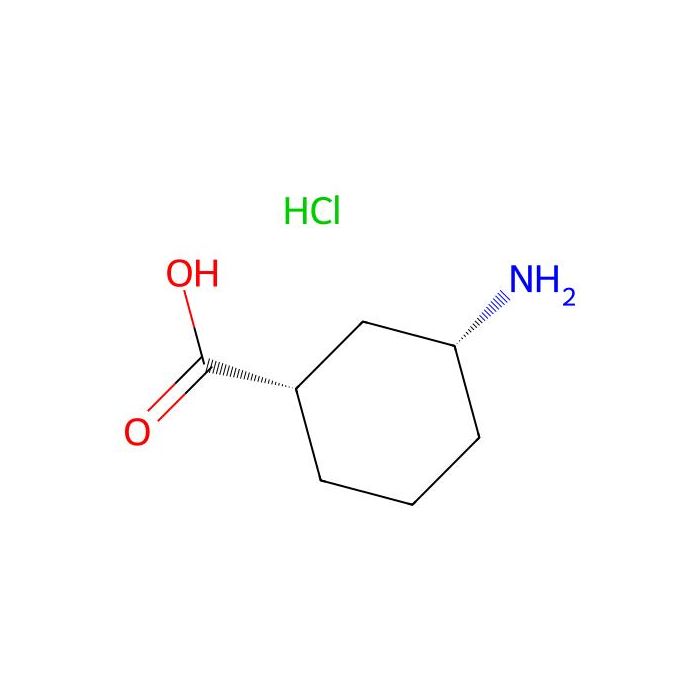 (1S,3R)-3-aminocyclohexane-1-carboxylic acid hydrochloride