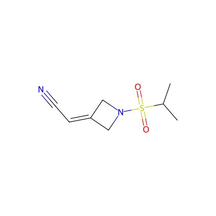 2-(1-isopropylsulfonylazetidin-3-ylidene)acetonitrile