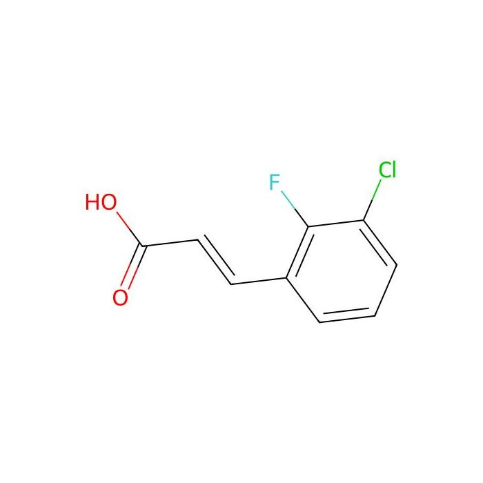 3-(3-氯-2-氟苯基) 丙烯酸
