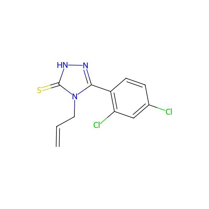 4-烯丙基-5-(2，4-二氯苯基)-4H-1，2，4-三唑-3-硫醇