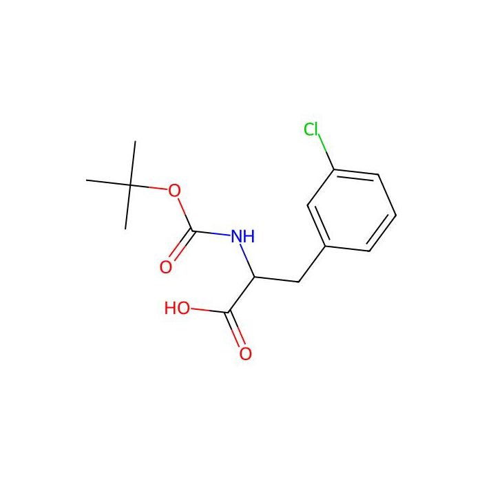 2-((叔丁氧基羰基)氨基)-3-(3-氯苯基)丙酸