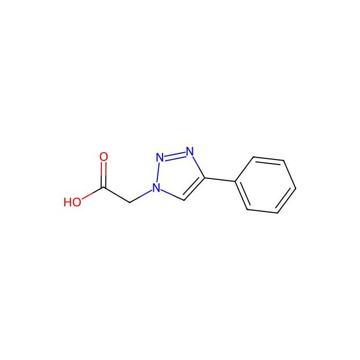 2-(4-苯基-1H-1，2，3-三唑-1-基)乙酸