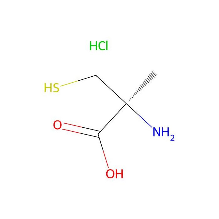 (S)-2-氨基-3-巯基-2-甲基丙酸盐酸盐