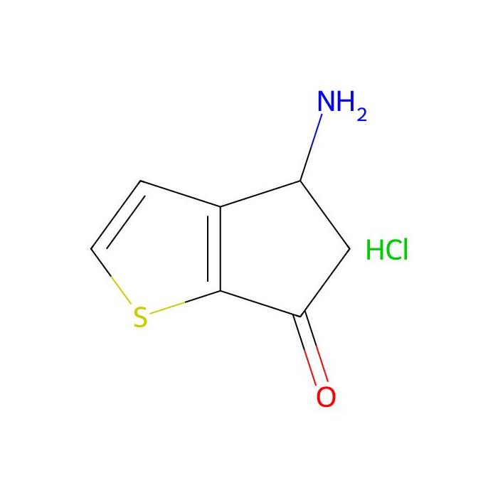 4-氨基-4，5-二氢-6H-环戊二烯并[b]噻吩-6-酮盐酸盐