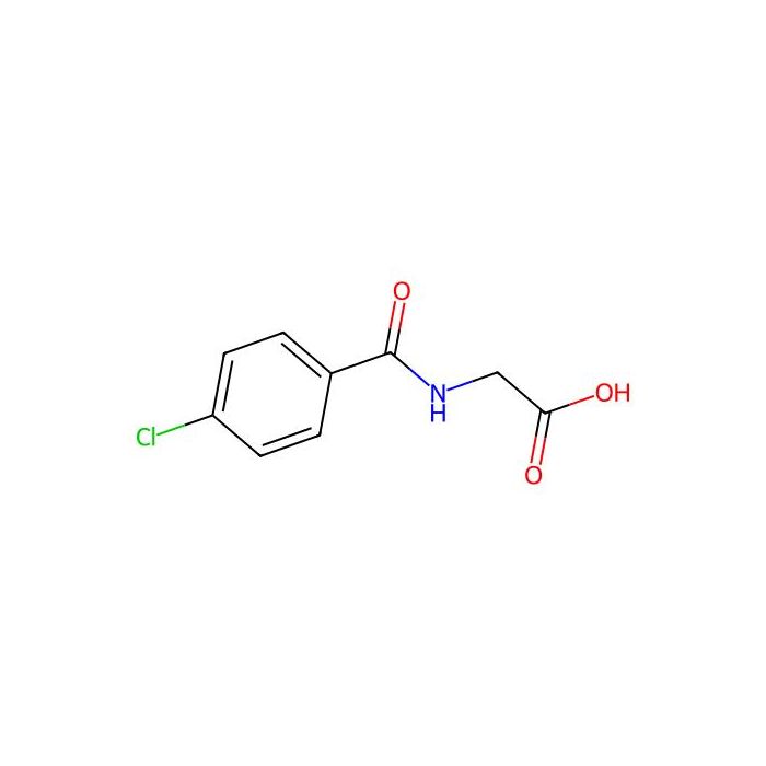2-(4-氯苯甲酰氨基)乙酸