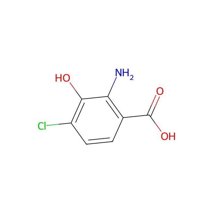 2-氨基-4-氯-3-羟基苯甲酸