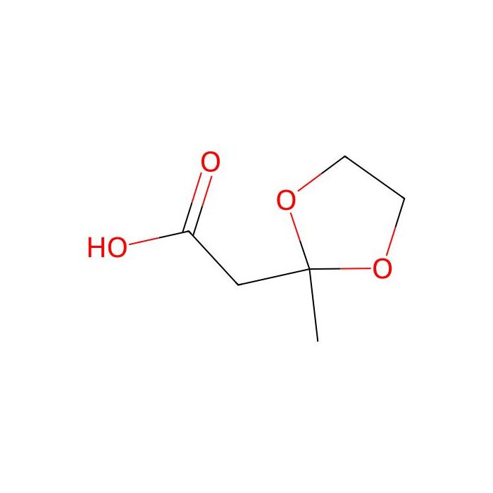 2-(2-甲基-1，3-二氧戊环-2-基)乙酸