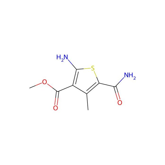 2-氨基-5-(氨基羰基)-4-甲基-3-噻吩甲酸甲酯