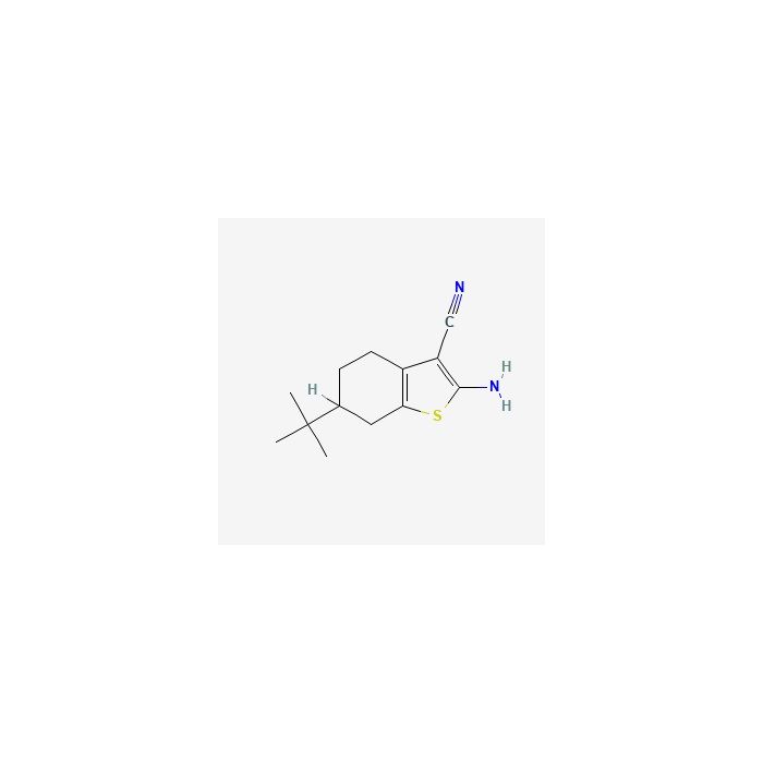 2-氨基-6-叔丁基-4，5，6，7-四氢-1-苯并噻吩-3-甲腈