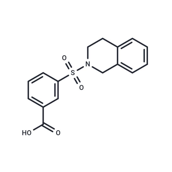 3-(3,4-二氢-1H-异喹啉-2-磺酰基)-苯甲酸，AKR1C3-IN-1