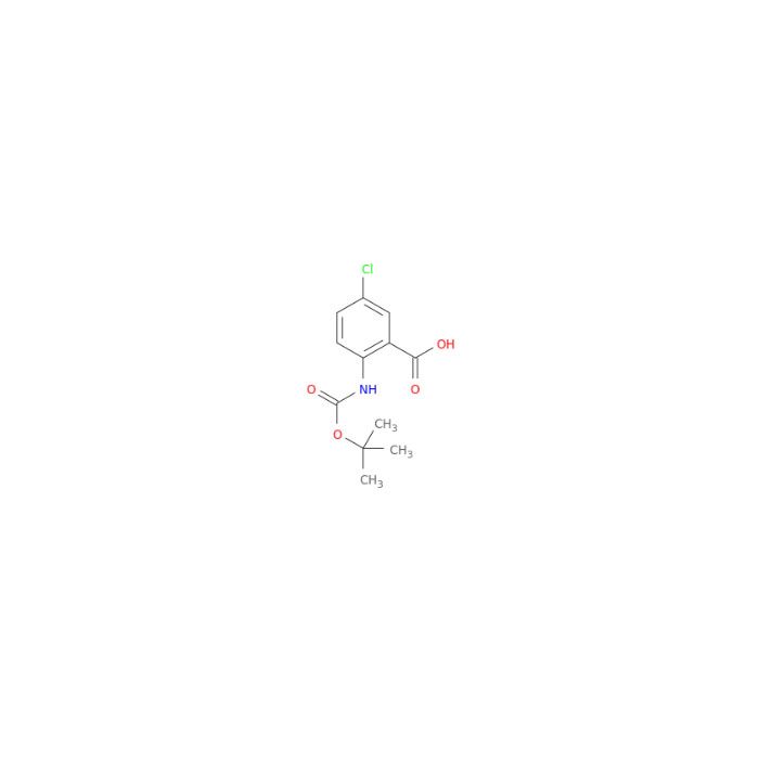 2-叔丁氧基羰氨基-5-氯苯甲酸