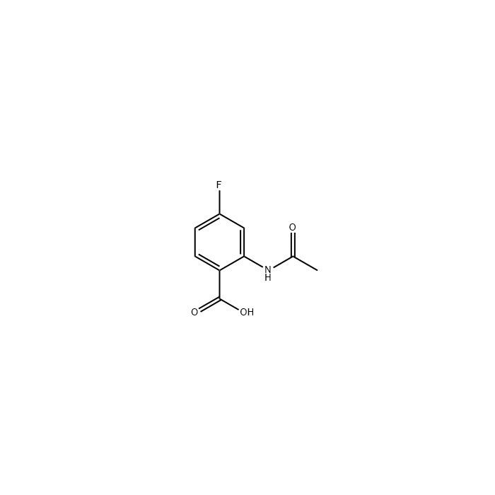 2-乙酰氨基-4-氟苯甲酸