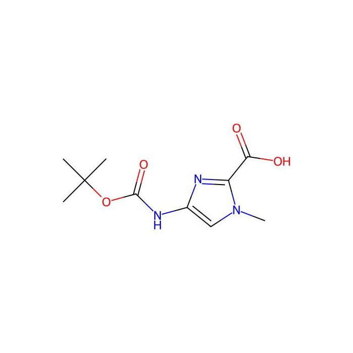 4-叔丁氧羰基氨基-1-甲基-1H-咪唑-2-甲酸