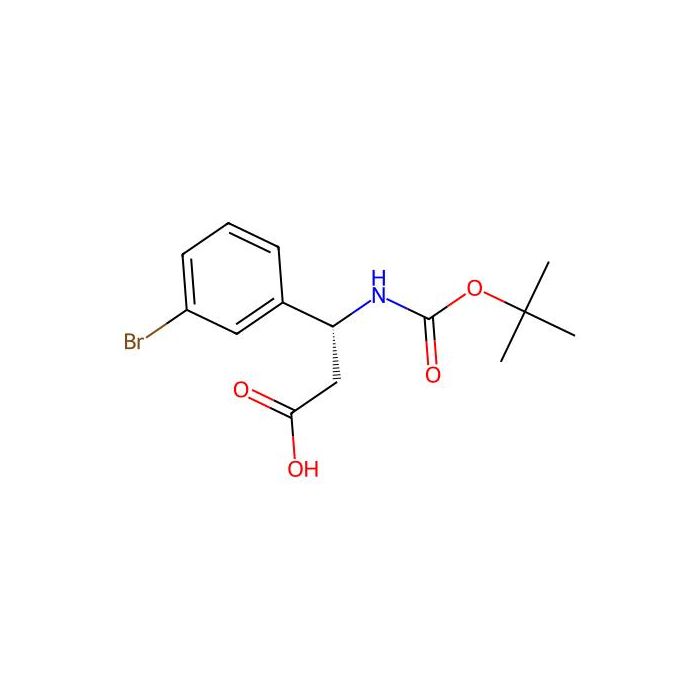 boc-d-3-氨基-3-(3-溴苯基)丙酸