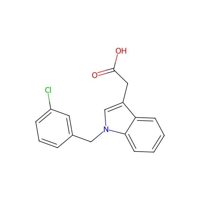 2-[1-(3-Chlorobenzyl)-1H-indol-3-yl]acetic acid