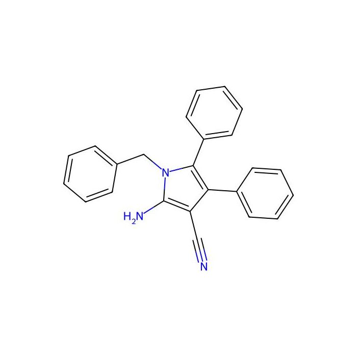 2-Amino-1-benzyl-4，5-diphenyl-1H-pyrrole-3-carbonitrile