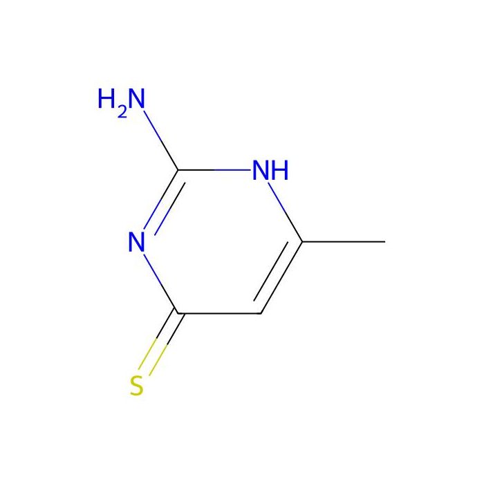 2-氨基-6-甲基嘧啶-4-硫醇
