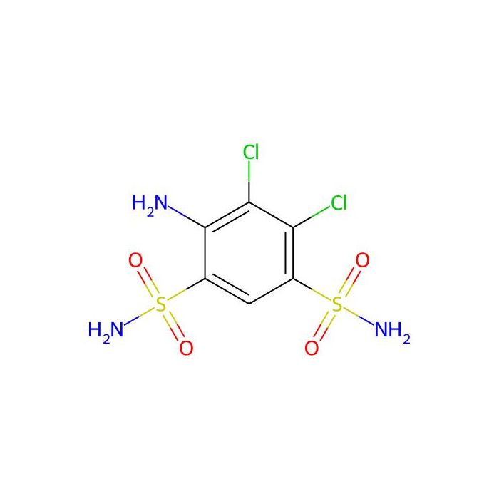 4-氨基-5，6-二氯苯-1，3-二磺酰胺