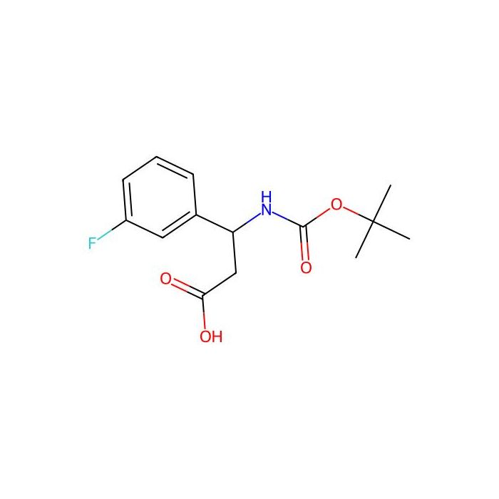 3-((叔丁氧羰基)氨基)-3-(3-氟苯基)丙酸