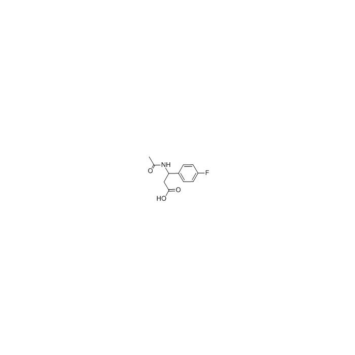 3-乙酰氨基-3-(4-氟苯基)丙酸