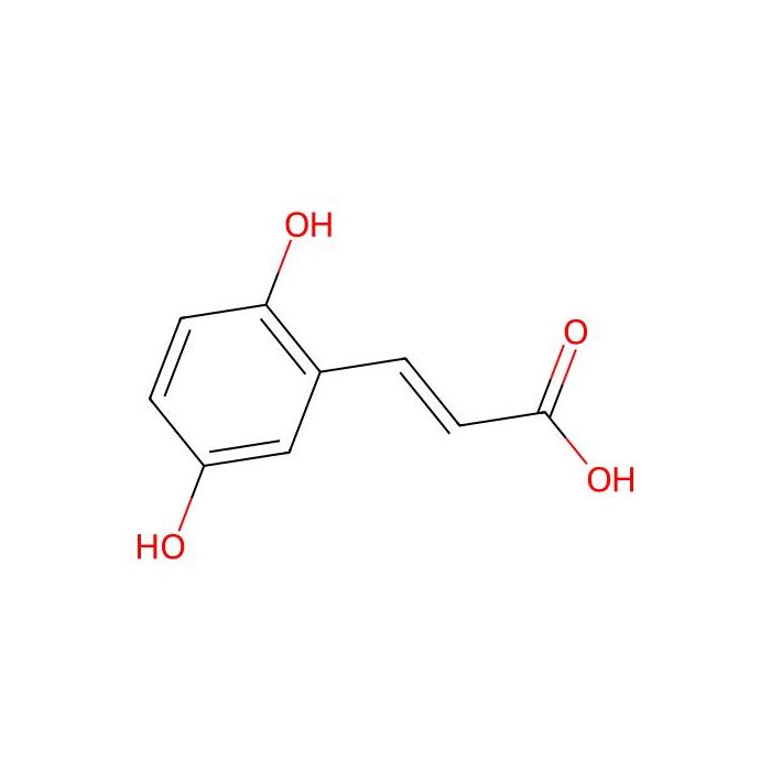 3-(2，5-二羟基苯基)丙烯酸